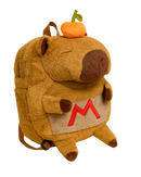 Mochila Infantil Capivara Pelúcia