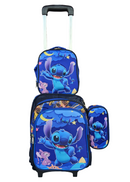 Kit Mochila Infantil Escolar Menino Menina Criança 3D