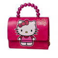 Bolsa Infantil Menina Hello Kitty Criança Feminina Bolsinha Pequena Blogueira Festa Ombro