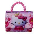 Bolsa Infantil Menina Hello Kitty Criança Feminina Bolsinha Pequena Blogueira Festa Ombro