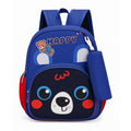 Mini Mochila Infantil Animais (Estojo Grátis)
