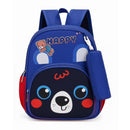 Mini Mochila Infantil Animais (Estojo Grátis)