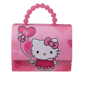 Bolsa Infantil Menina Hello Kitty Criança Feminina Bolsinha Pequena Blogueira Festa Ombro