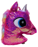Mochila Infantil Unicórnio Pelúcia