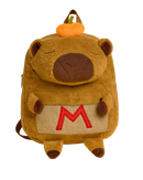 Mochila Infantil Capivara Pelúcia