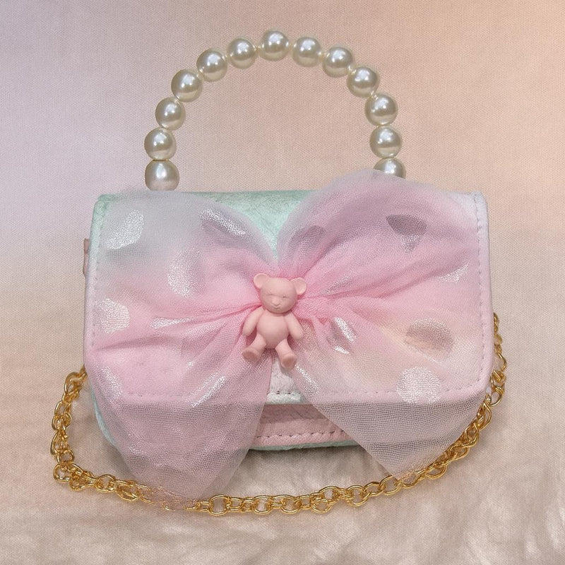 Bolsa Infantil Menina Criança Ursinho Bolsinha Pequena Feminina Blogueira Festa Ombro Passeio