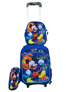 Kit Mochila Infantil Escolar Menino Menina Criança 3D