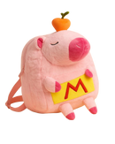 Mochila Infantil Capivara Pelúcia