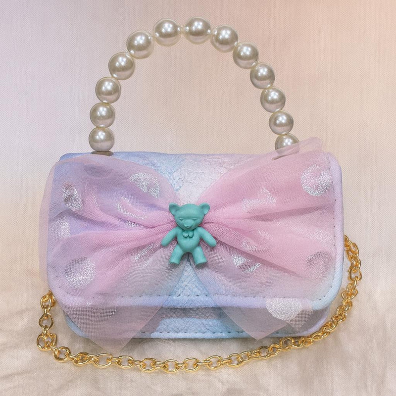 Bolsa Infantil Menina Criança Ursinho Bolsinha Pequena Feminina Blogueira Festa Ombro Passeio