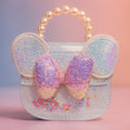 Bolsa Infantil Menina Criança Minnie Disney Bolsinha Pequena Feminina Blogueira Festa Ombro Passeio
