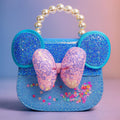 Bolsa Infantil Menina Criança Minnie Disney Bolsinha Pequena Feminina Blogueira Festa Ombro Passeio