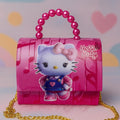 Bolsa Infantil Menina Hello Kitty Criança Feminina Bolsinha Pequena Blogueira Festa Ombro