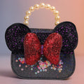 Bolsa Infantil Menina Criança Minnie Disney Bolsinha Pequena Feminina Blogueira Festa Ombro Passeio