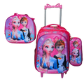 Kit Mochila Infantil Escolar Menino Menina Criança 3D