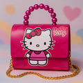 Bolsa Infantil Menina Hello Kitty Criança Feminina Bolsinha Pequena Blogueira Festa Ombro