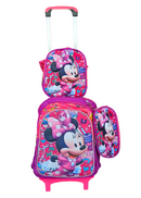 Kit Mochila Infantil Escolar Menino Menina Criança 3D