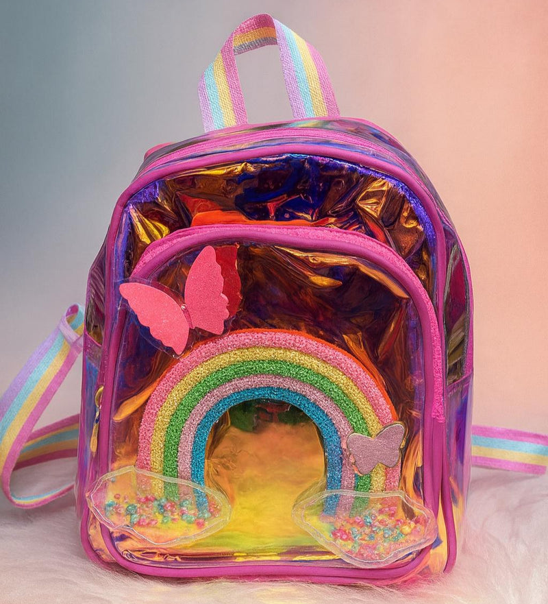 Mochila Infantil Unicórnio Menina Criança Bolsa Feminina Escola Escolar Passeio