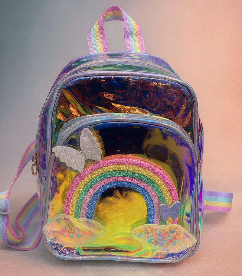 Mochila Infantil Unicórnio Menina Criança Bolsa Feminina Escola Escolar Passeio