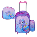 Kit Mochila Infantil Escolar Menino Menina Criança 3D