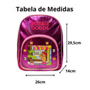 Mochila Infantil Ursinhos Bob Menina Criança Bolsa Feminina Escola Escolar Passeio