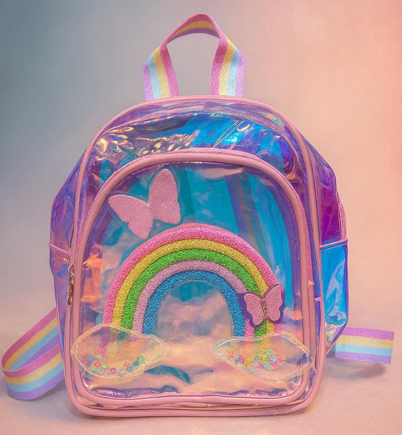 Mochila Infantil Unicórnio Menina Criança Bolsa Feminina Escola Escolar Passeio