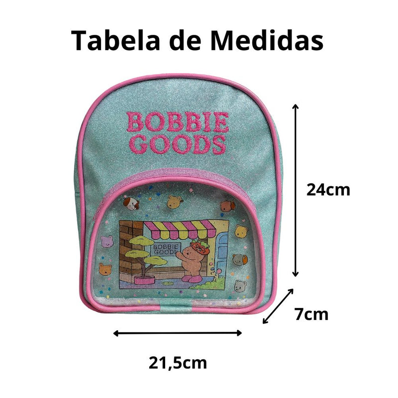 Mochila Infantil Ursinhos Bob Menina Criança Bolsa Feminina Escola Escolar Passeio