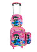 Kit Mochila Infantil Escolar Menino Menina Criança 3D