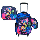 Kit Mochila Infantil Escolar Menino Menina Criança 3D