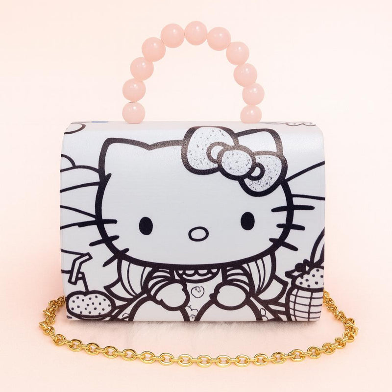 Bolsa Infantil Menina Hello Kitty Criança Feminina Bolsinha Pequena Blogueira Festa Ombro