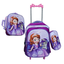 Kit Mochila Infantil Escolar Menino Menina Criança 3D