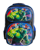 Mochila Infantil Escolar 3D Alto Relevo Masculino Grande Com Led