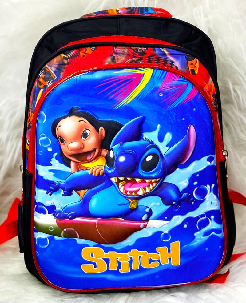 Mochila Stitch Infantil Escolar Grande