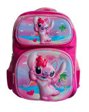 Mochila Infantil Escolar 3D Alto Relevo Feminino Grande Com Led