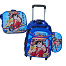 Kit Mochila Infantil Escolar Menino Menina Criança 3D