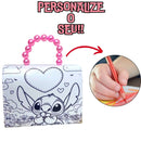 Bolsinha de Festa Stitch