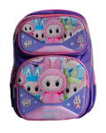 Mochila Infantil Escolar 3D Alto Relevo Feminino Grande Com Led