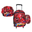 Kit Mochila Infantil Escolar Menino Menina Criança 3D