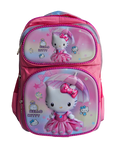 Mochila Infantil Escolar 3D Alto Relevo Feminino Grande Com Led