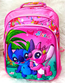 Mochila Stitch Infantil Escolar Grande