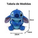 Mochila Stitch Pelúcia Infantil
