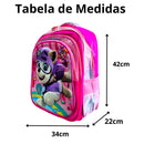 Mochila Infantil Escolar Feminina Grande
