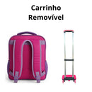 Kit Mochila Infantil Escolar Menino Menina Criança 3D
